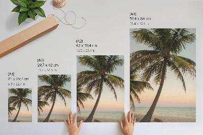Wall art Tropical Sunset
