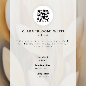 Art print A blooming branch