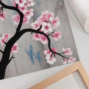 Art print A blooming branch