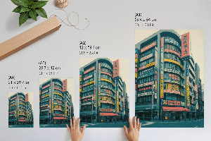 Wall print Urban landscape