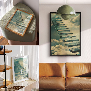 Art print Stairs to Heaven