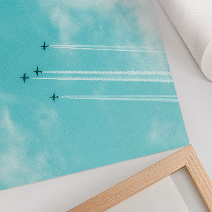 Poster depicting a sky formation