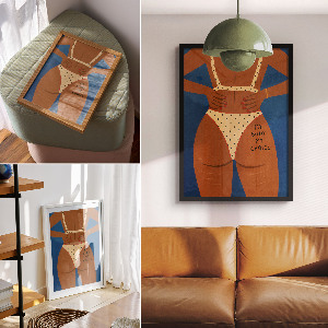 Art print titled 