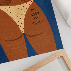 Art print titled 