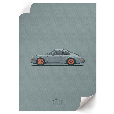 Decorative poster Classic car