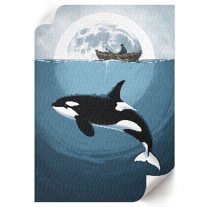 Wall art Moon Adventure