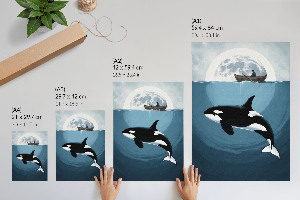 Wall art Moon Adventure