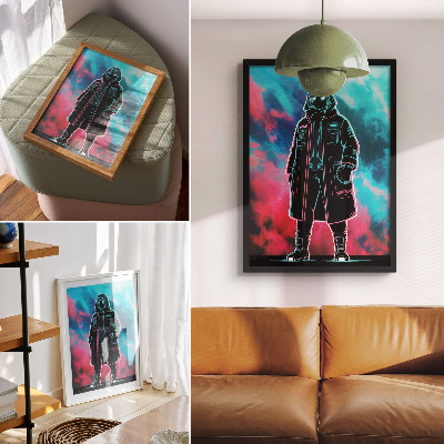 Wall print Cartoon character