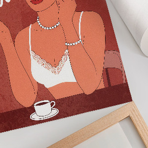 Art print Self-confident