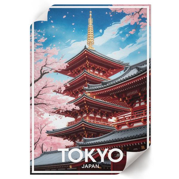 Art print featuring Tokyo, Japan