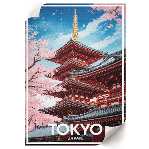 Art print featuring Tokyo, Japan