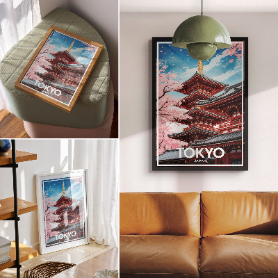 Art print Tokyo Japan