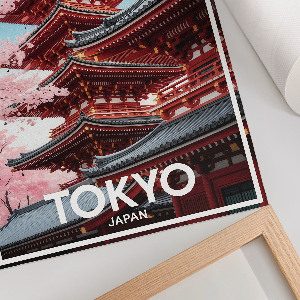 Art print featuring Tokyo, Japan