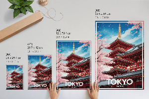 Art print featuring Tokyo, Japan