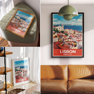 Poster of Lisbon, Portugal
