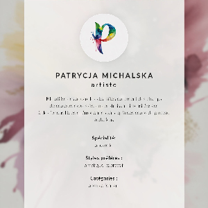 Wall print Rainbow figure