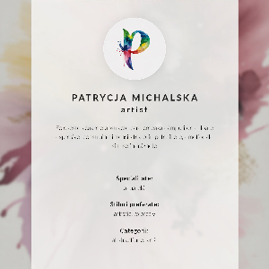 Wall print Rainbow figure