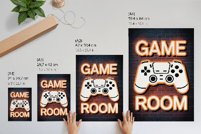 Art print Neon controller