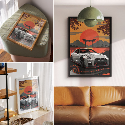 Poster Car Japan