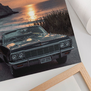 Wall art The West and the Car