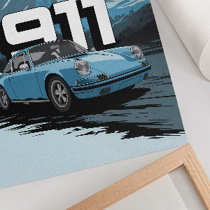 Art print Mountain riding