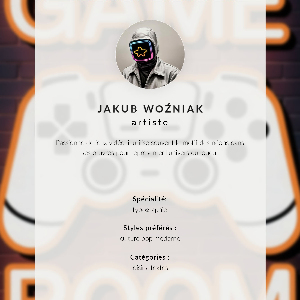 Decorative poster Gaming poster