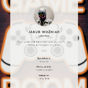 Decorative gaming poster