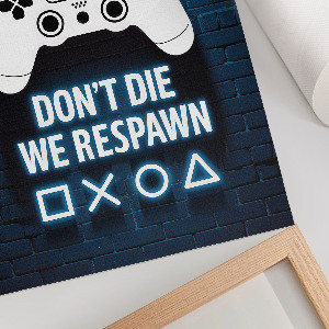 Decorative gaming poster