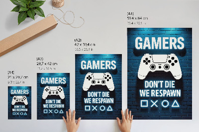 Decorative poster Gaming poster