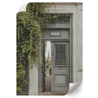 Poster Green door