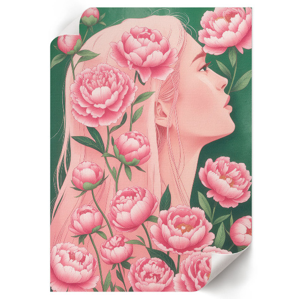 Decorative poster Floral harmony