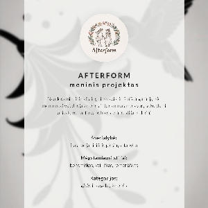 Decorative poster Floral harmony