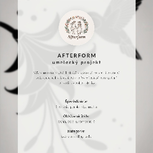 Decorative poster Floral harmony