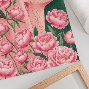 Decorative poster Floral harmony