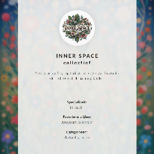 Poster featuring a colorful meadow