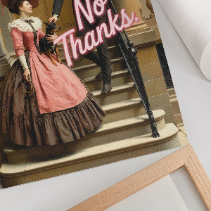 Wall art Morning! No thanks