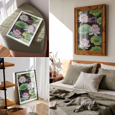 Art print Lotus flowers