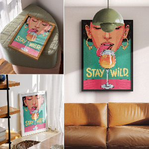Poster Stay Wild
