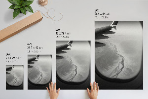Aerial view wall print