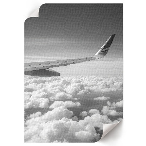 Art print Flight in the clouds