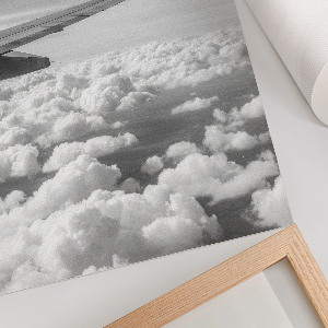 Art print Flight in the clouds