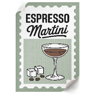 Poster of an espresso martini