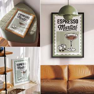 Poster of an espresso martini