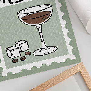 Poster of an espresso martini