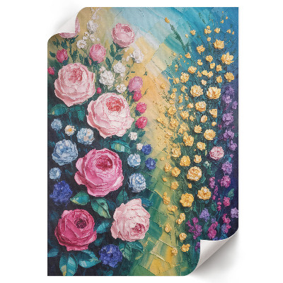 Wall art Flower painting