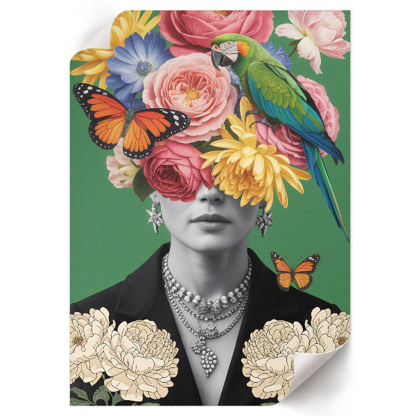 Art print titled "Floral Vision"