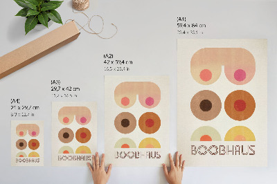 Poster Boobhaus graphics