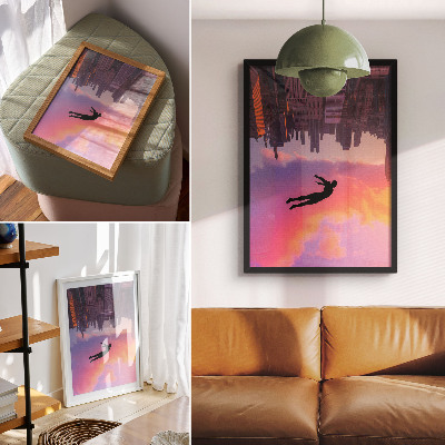 Wall print Flight of Dreams