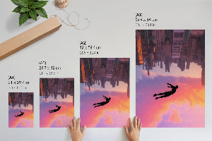 Wall print Flight of Dreams