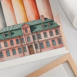 Decorative poster Industrial architecture